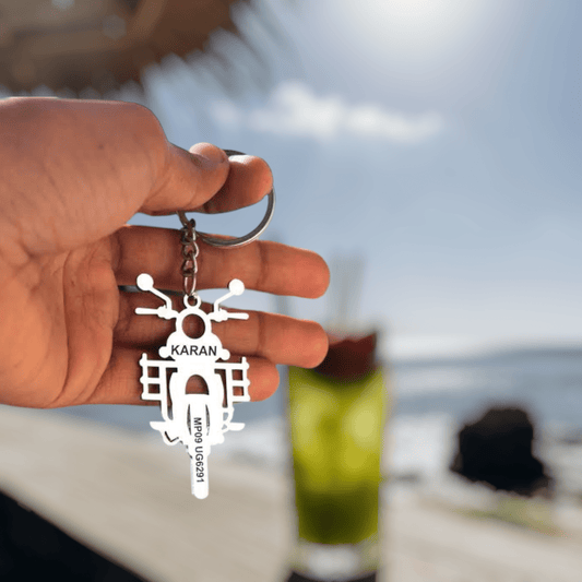 Customize Bike Keychain - Customized gift