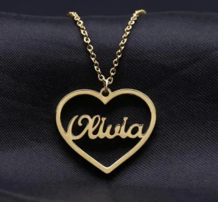 Customized Love Connection Name Pendant - Customized gift