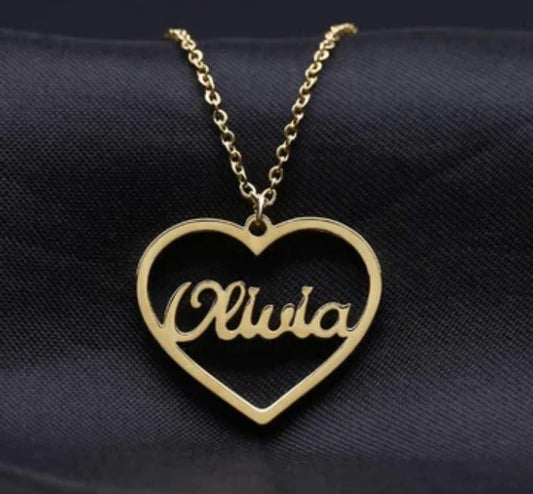 Customized Love Connection Name Pendant - Customized gift