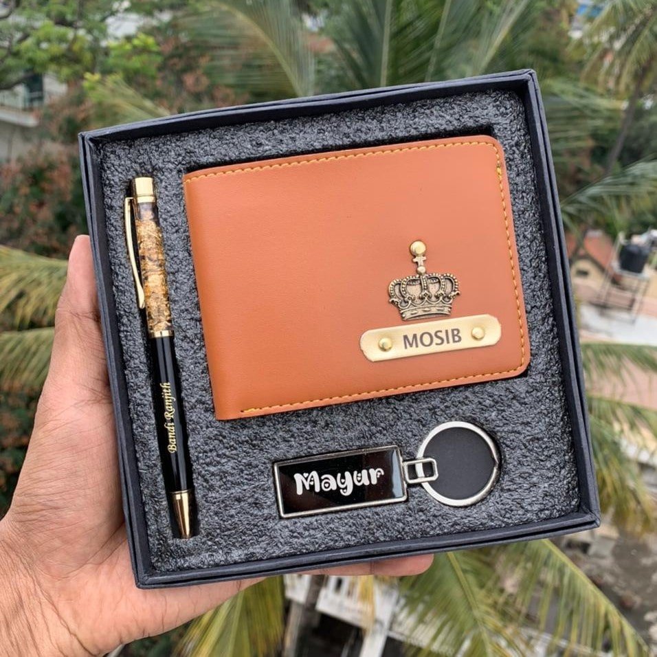 Customized wallet pen and key-chain combo - Customized gift