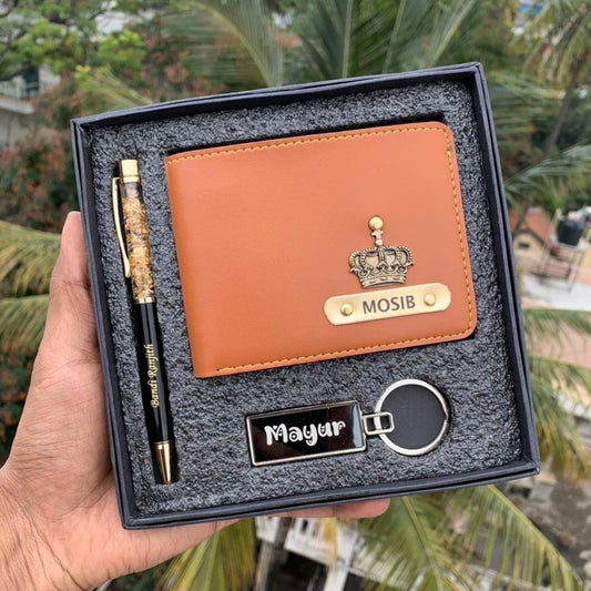 Customized wallet pen and key-chain combo - Customized gift