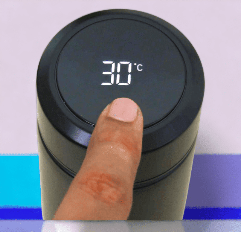 Customized Watter Bottle with Temperature display - Customized gift
