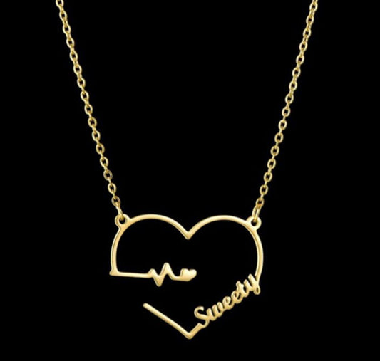 Heartstrings Personalized Pendant - Customized gift