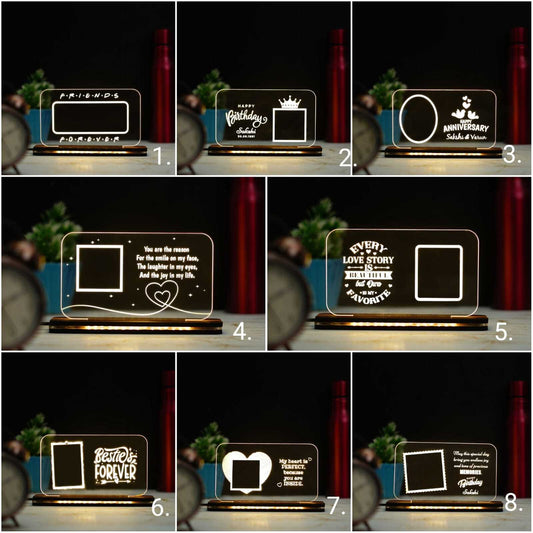 Led Photo Frames - Customized gift
