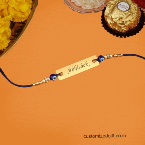 Personalized Eye-Catcher Rakhi